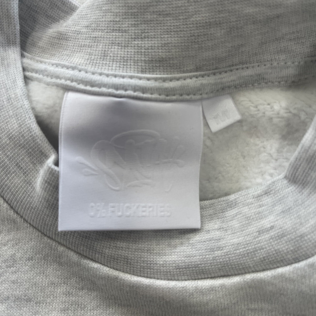 CORTEIZ COLLEGE CREW SWEATER (GREY)