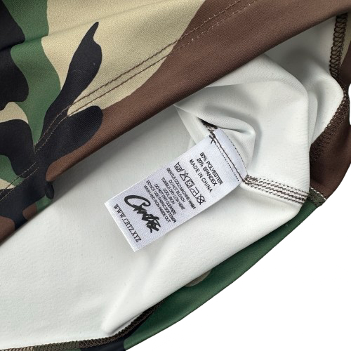 CORTEIZ COMPRESSION TOP (WOODLAND CAMO)