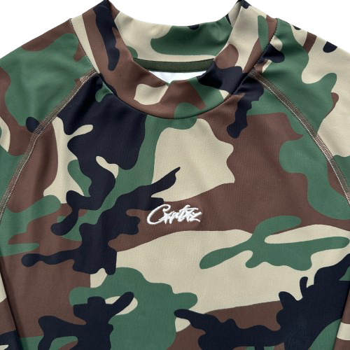 CORTEIZ COMPRESSION TOP (WOODLAND CAMO)