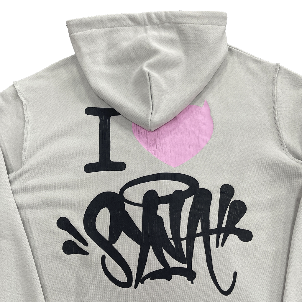 SYNA WORLD I LOVE SYNA HOODIE (GREY)