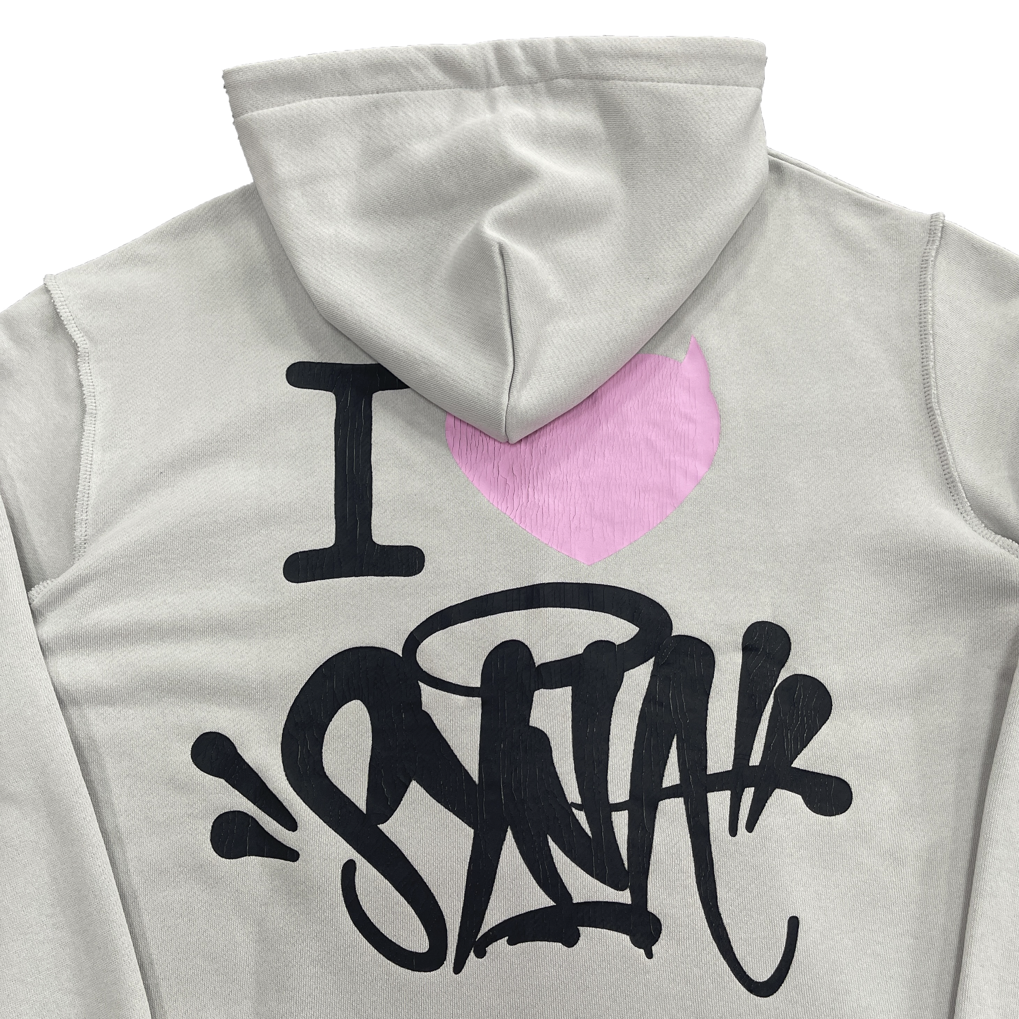 SYNA WORLD I LOVE SYNA HOODIE (GREY)