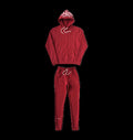 SYNA TRACKSUIT - (RED)