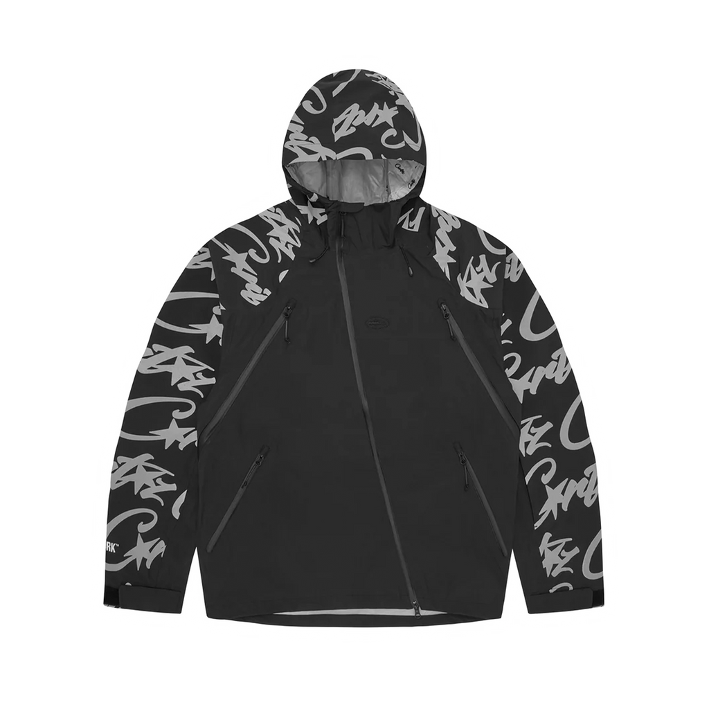 CORTEIZ ELITEWORK™ WATERPROOF SHELL JACKET V2 (BLACK)