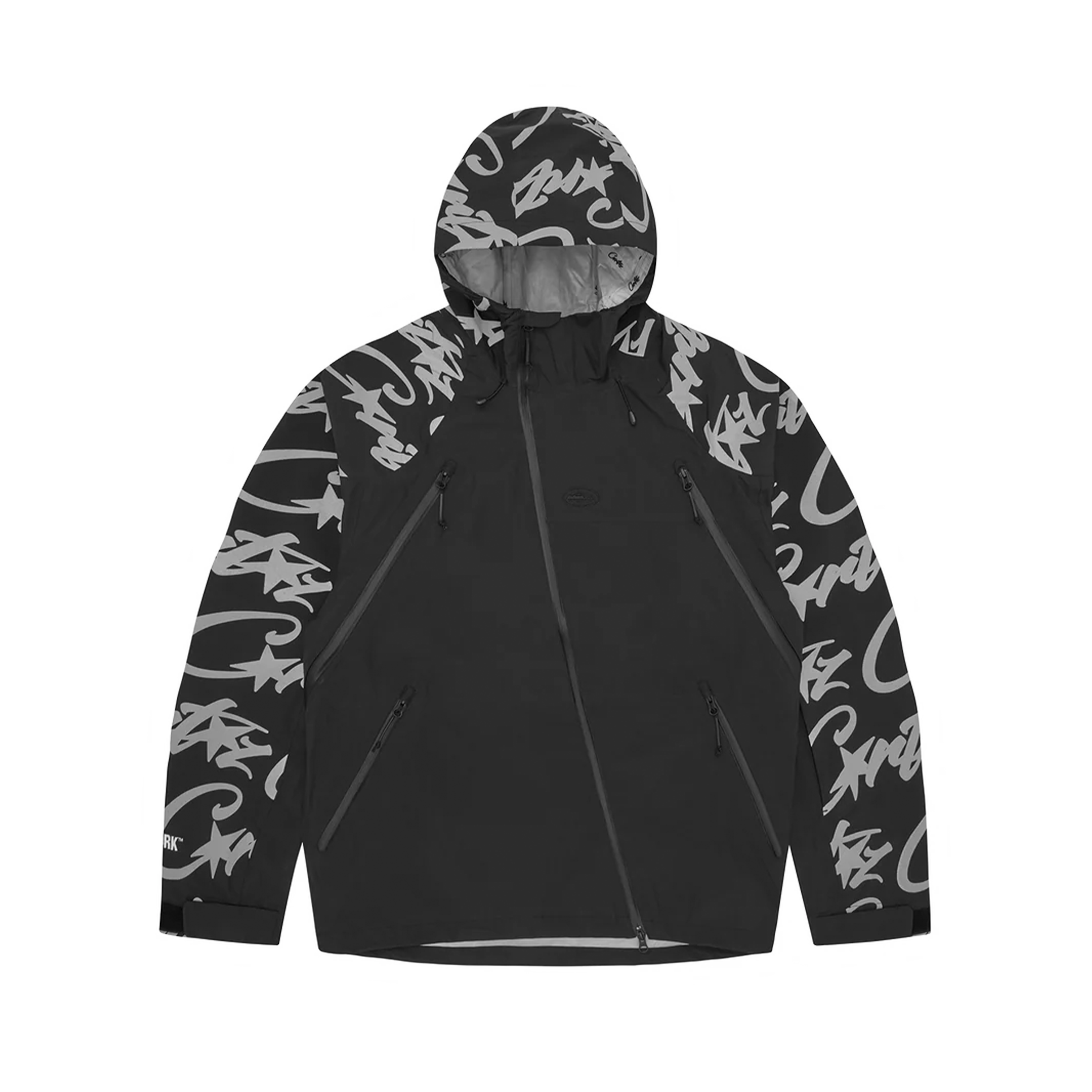 CORTEIZ ELITEWORK™ WATERPROOF SHELL JACKET V2 (BLACK)