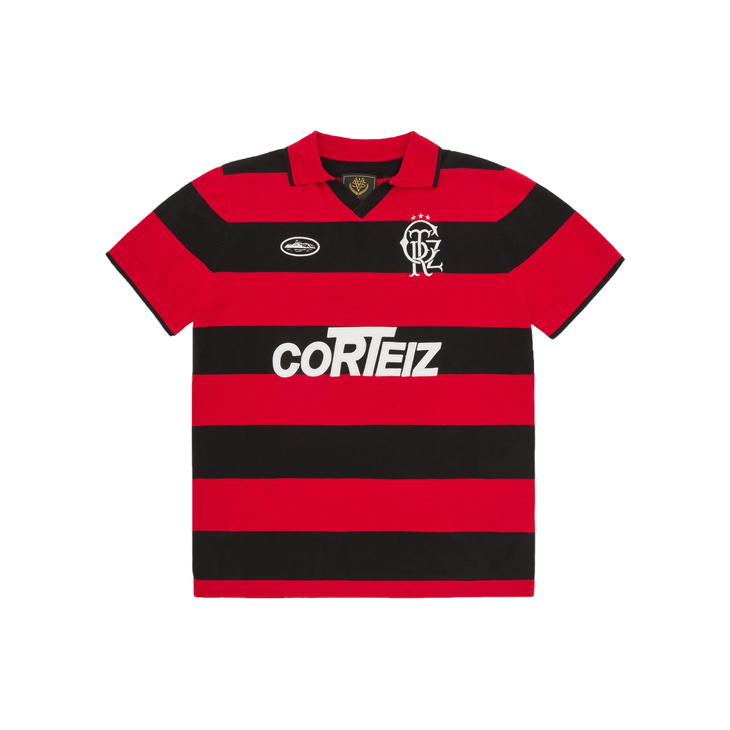 CORTEIZ STRIPED KNIT JERSEY (RED)
