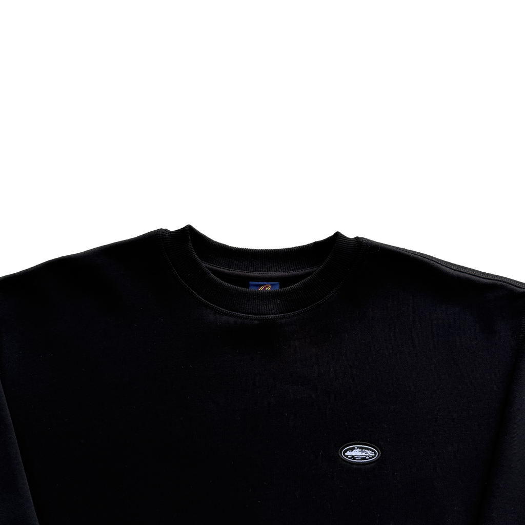 CORTEIZ MINI ISLAND CREWNECK (BLACK)