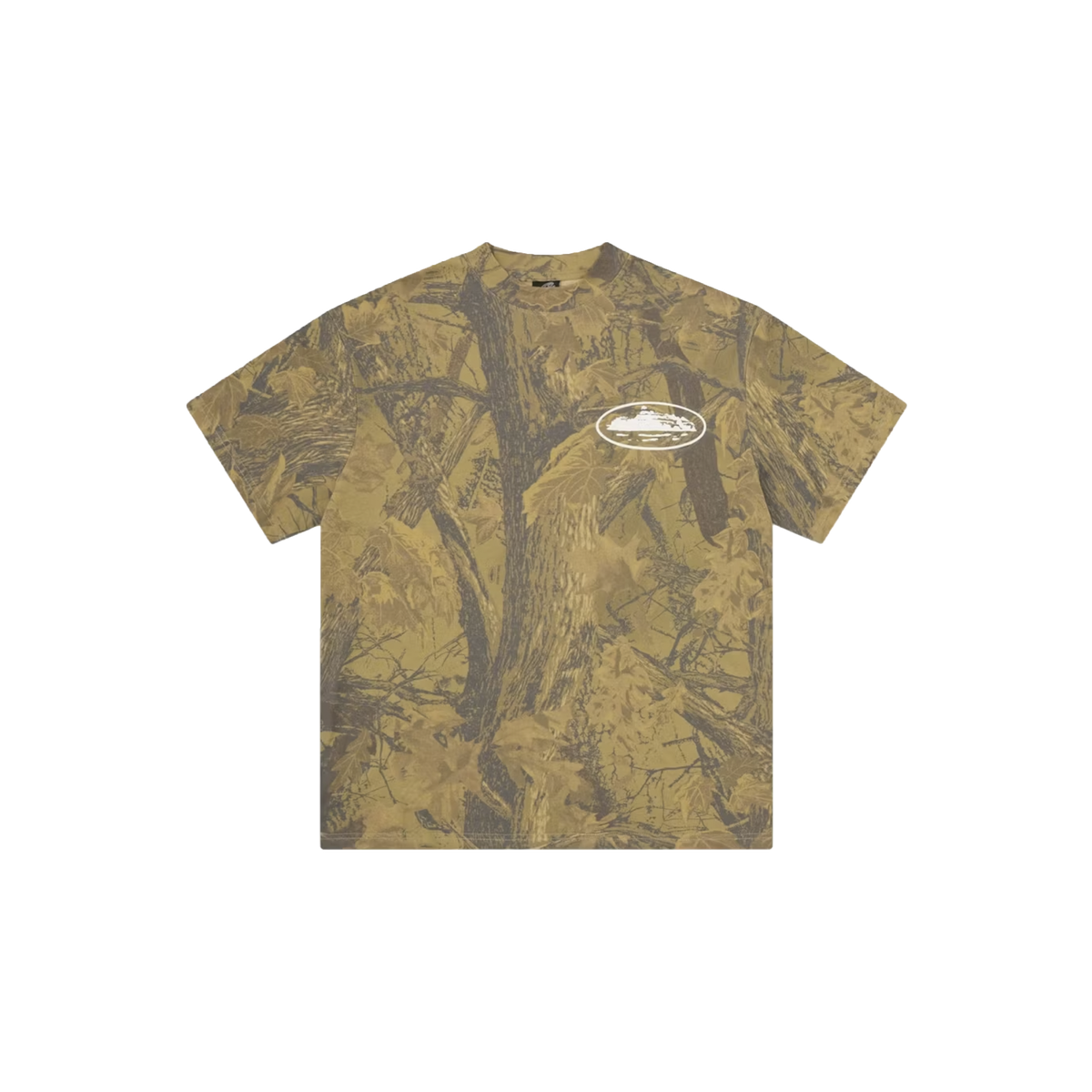 CORTEIZ ISLAND PUFF PRINT TEE (FOREST CAMO)