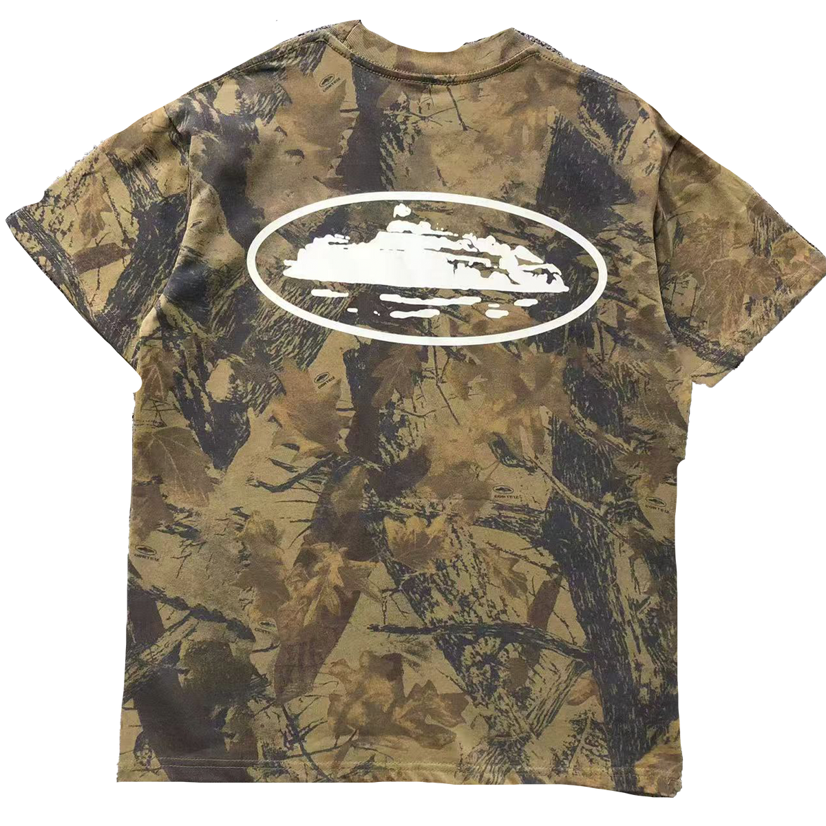 CORTEIZ ISLAND PUFF PRINT TEE (FOREST CAMO)