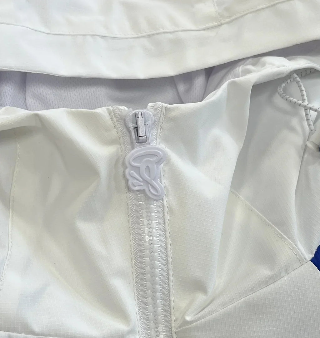 VORTEX WOVEN JACKET (WHITE/BLUE)