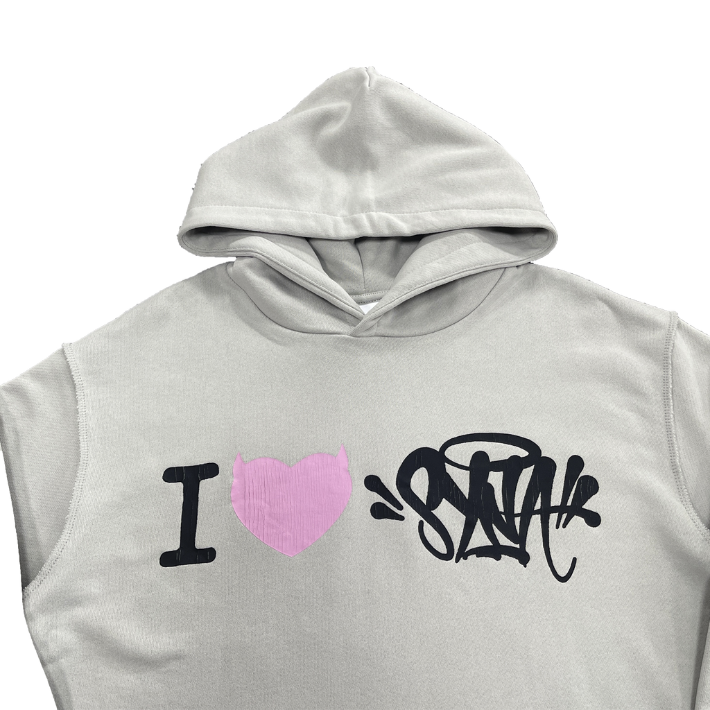 SYNA WORLD I LOVE SYNA HOODIE (GREY)