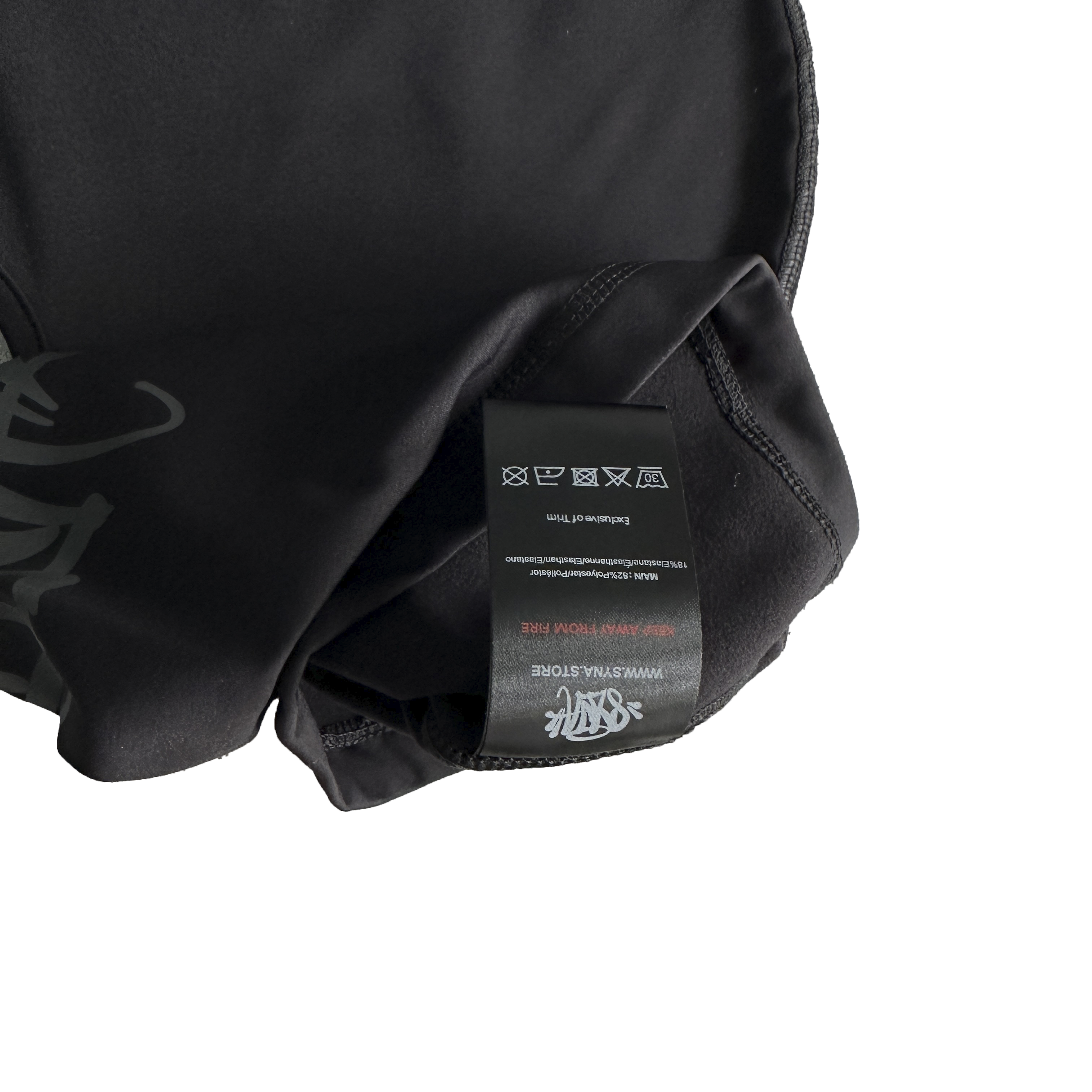 SYNA MOUTH LOGO BALACLAVA (BLACK / REFLECTIVE)