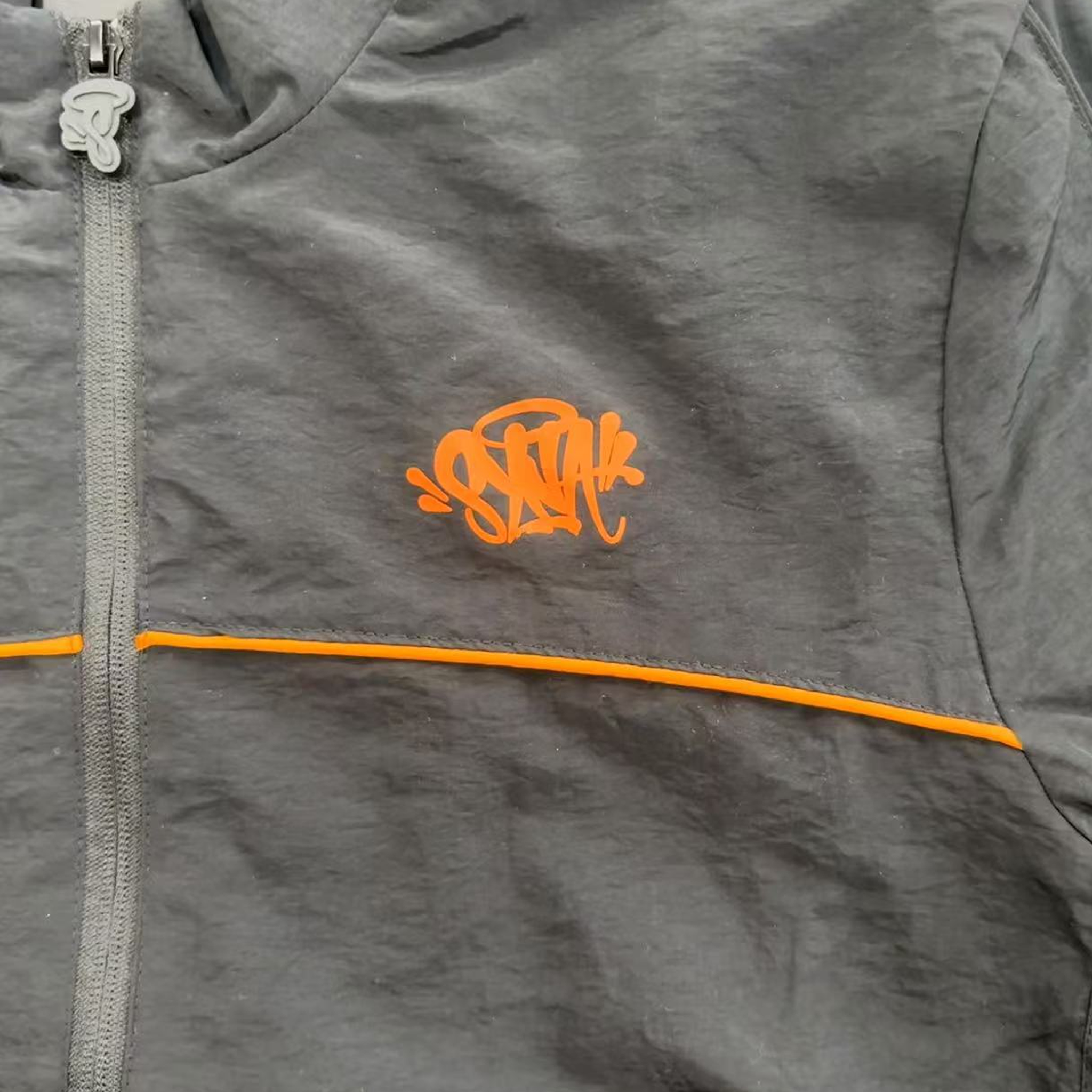 SHELL TRACKSUIT (BLACK/ORANGE)