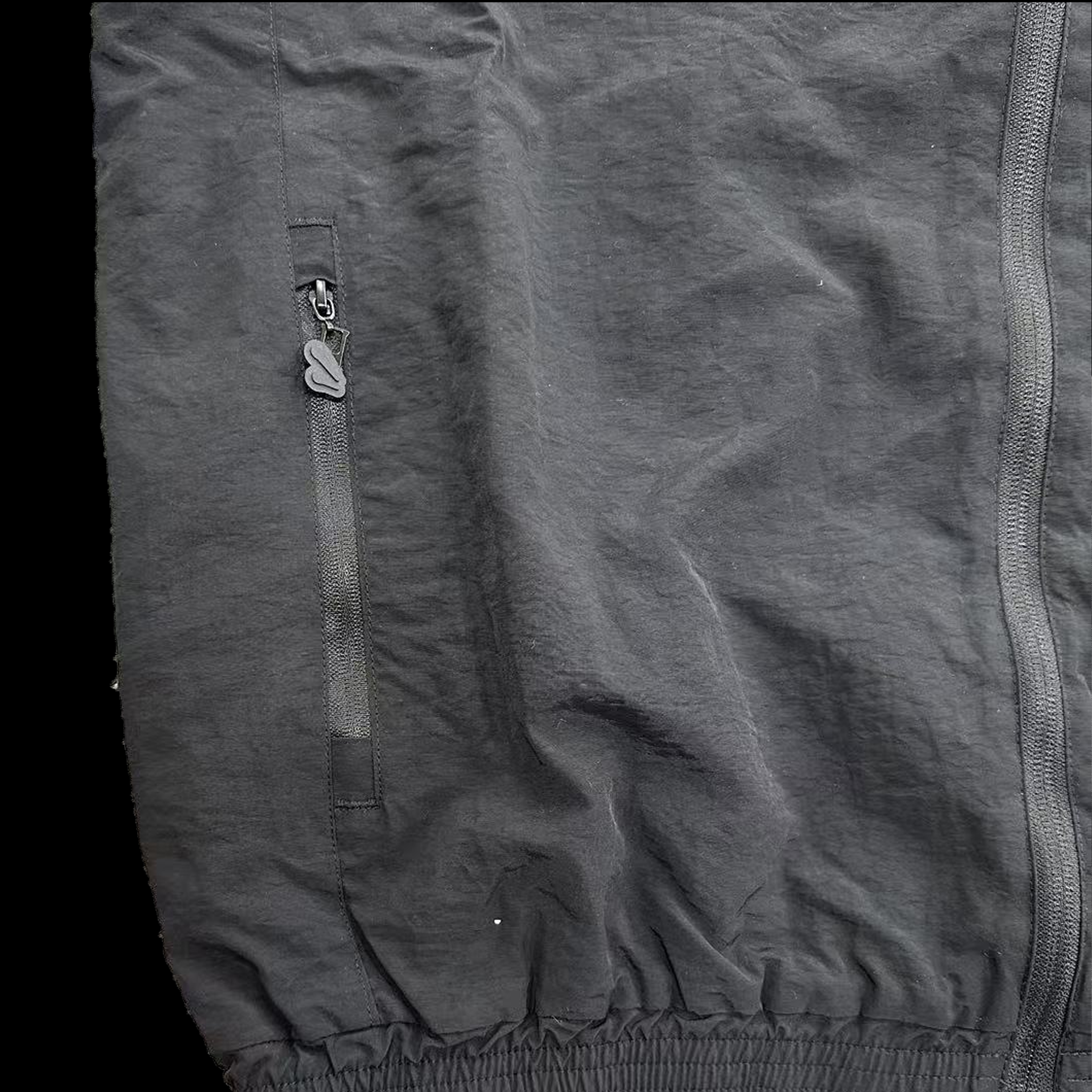 SHELL TRACKSUIT (BLACK/ORANGE)