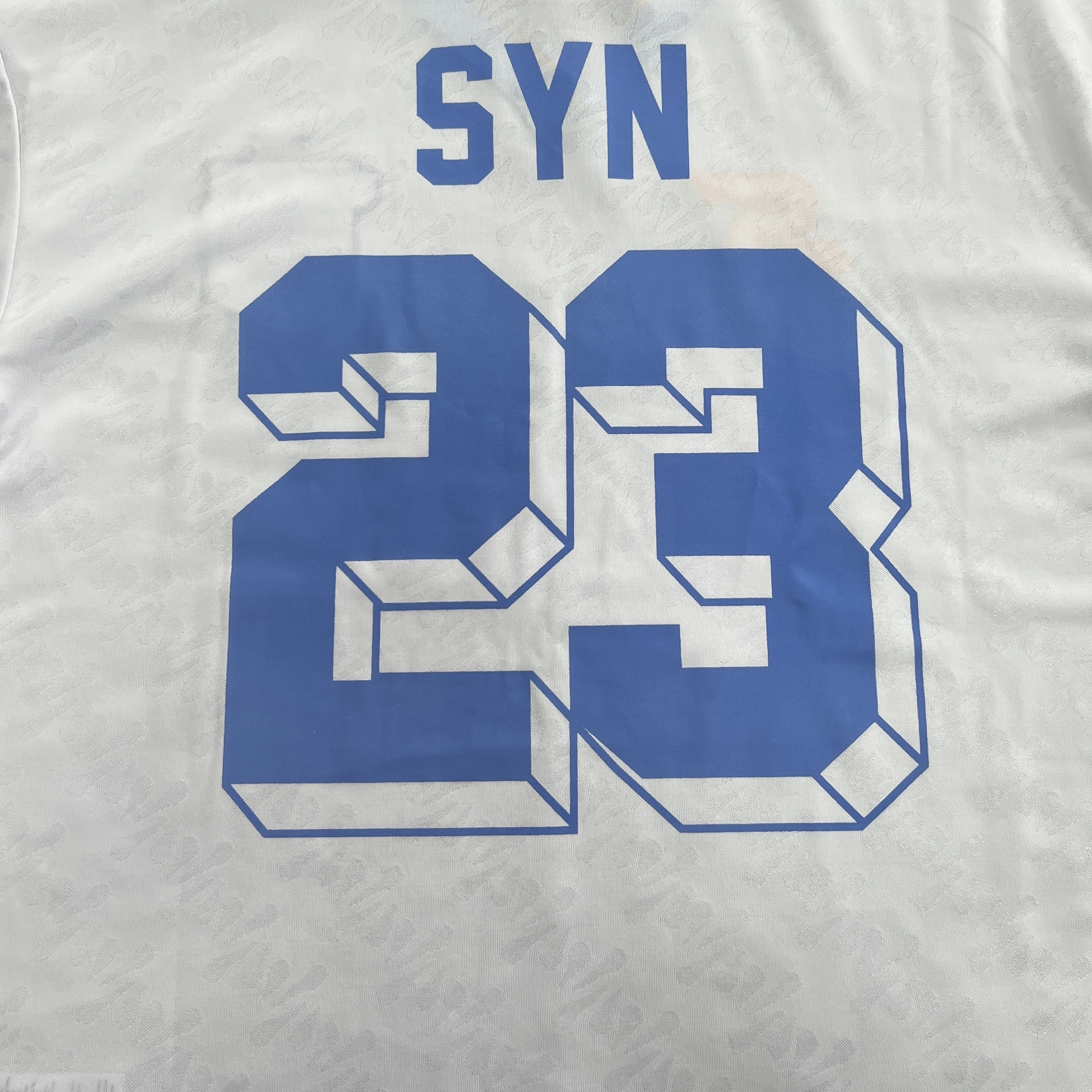 SYNA WORLD FOOTY JERSEY (WHITE)