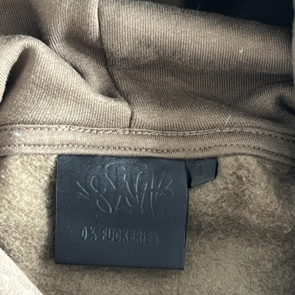 PIPE HOODIE & SHORT SET (BEIGE/BROWN)