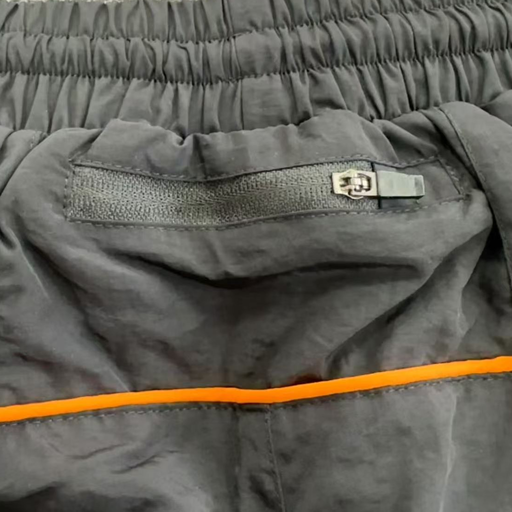SHELL TRACKSUIT (BLACK/ORANGE)