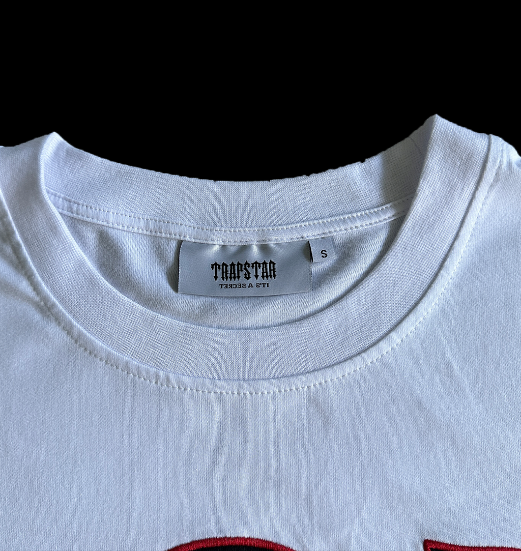 TEE & SHORTS SET (WHITE/GREY/RED)