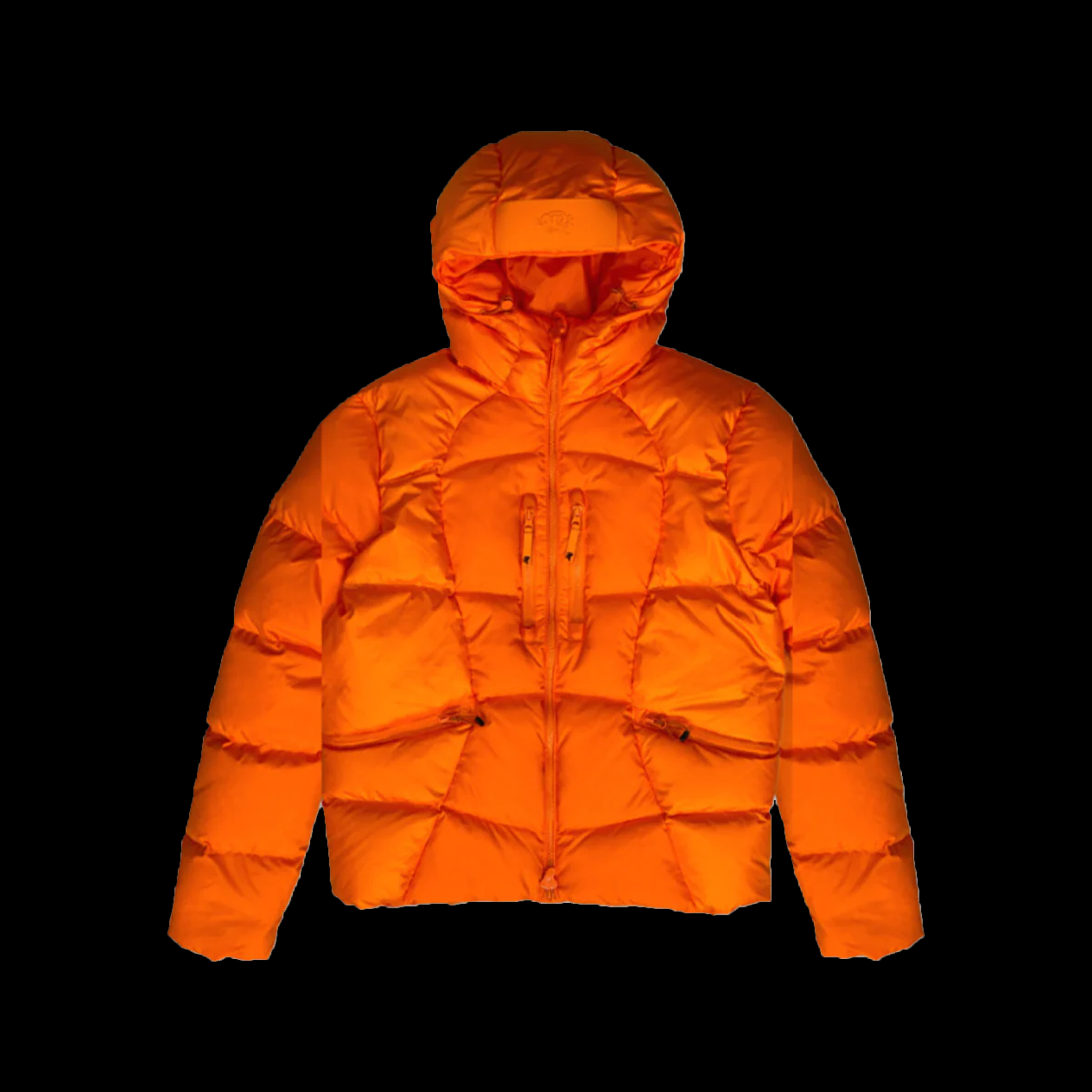 WAVE PUFFER JACKET (ORANGE)