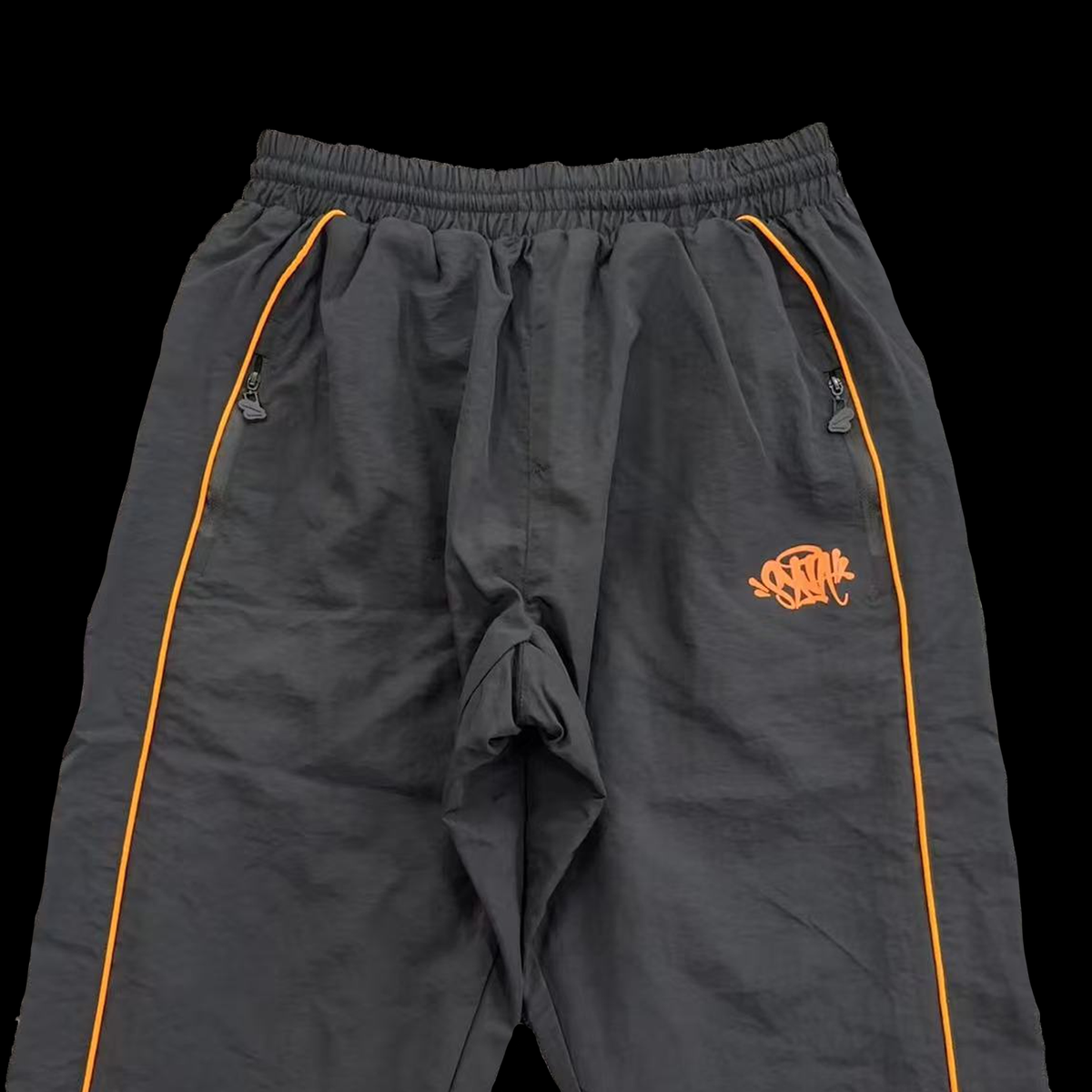 SHELL TRACKSUIT (BLACK/ORANGE)