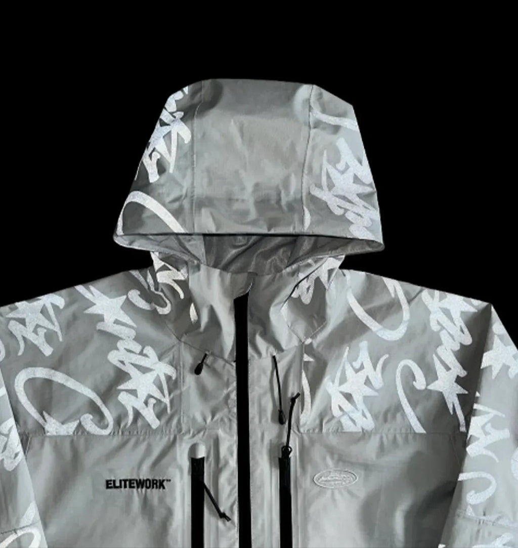 ELITEWORK WATERPROOF SHELL JACKET (PLATINUM)