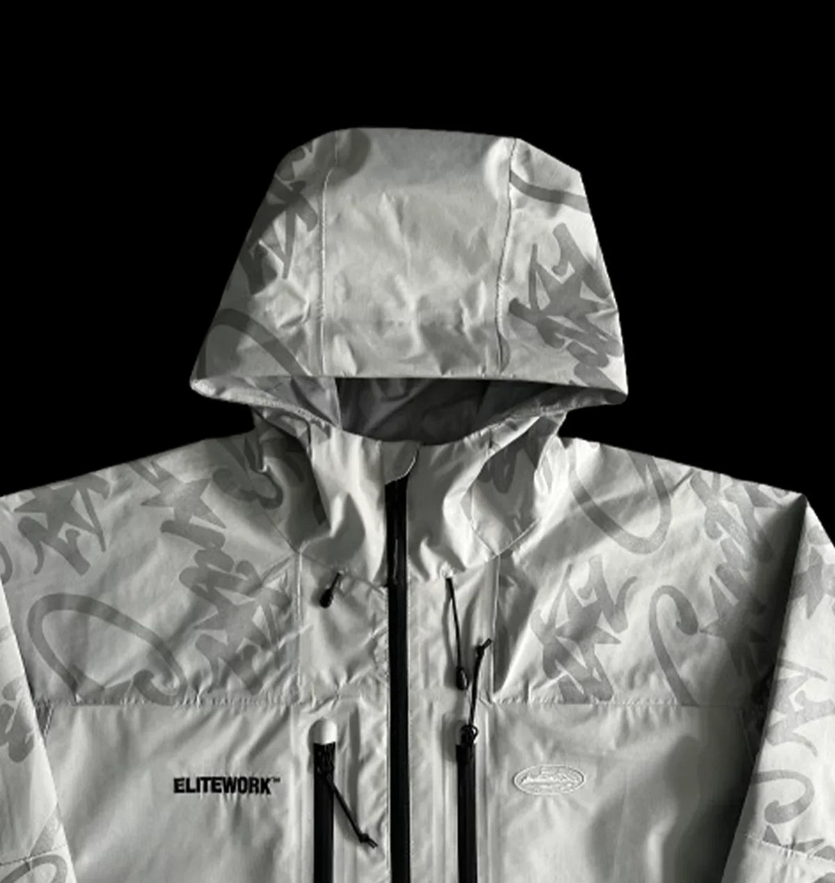 ELITEWORK WATERPROOF SHELL JACKET (PLATINUM)