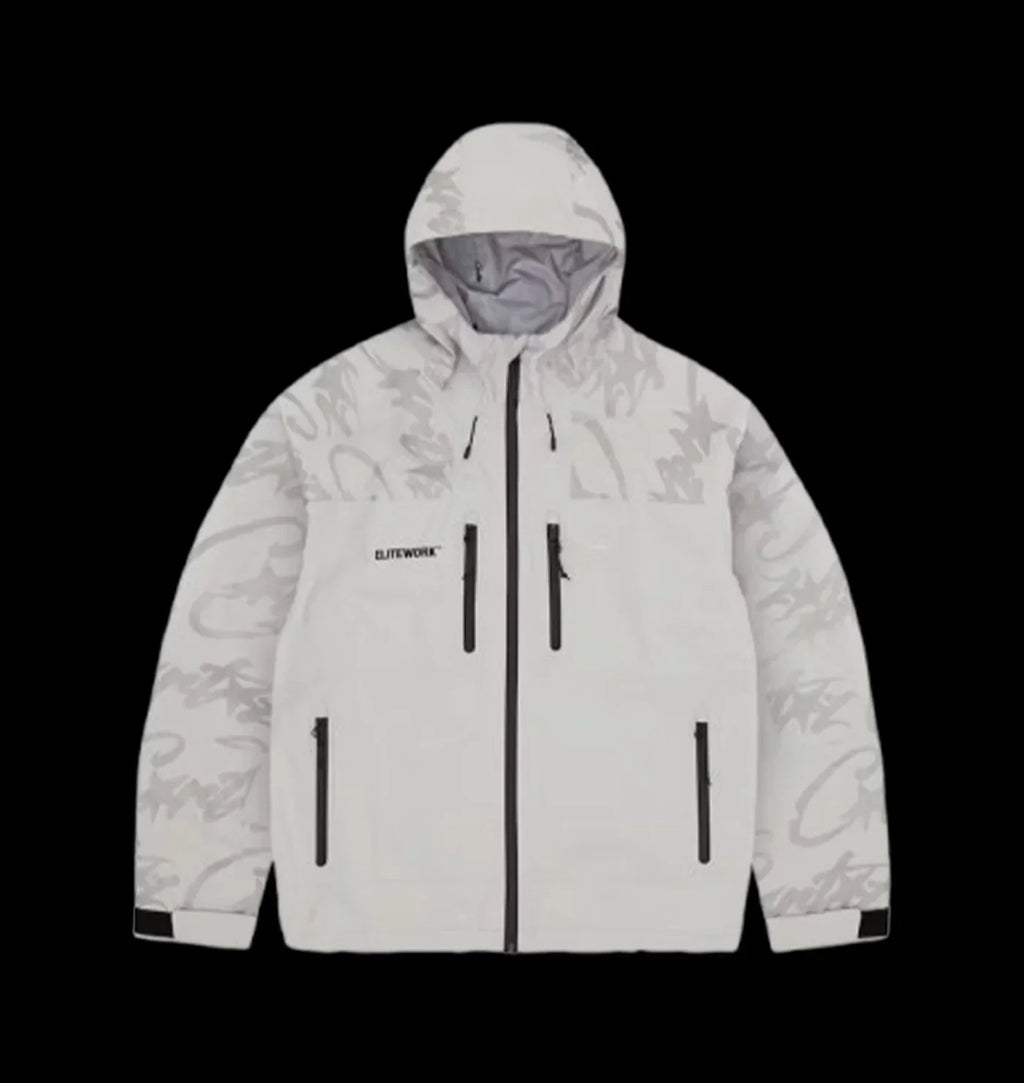 ELITEWORK WATERPROOF SHELL JACKET (PLATINUM)