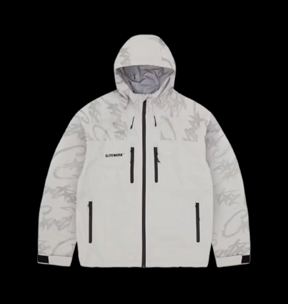 ELITEWORK WATERPROOF SHELL JACKET (PLATINUM)