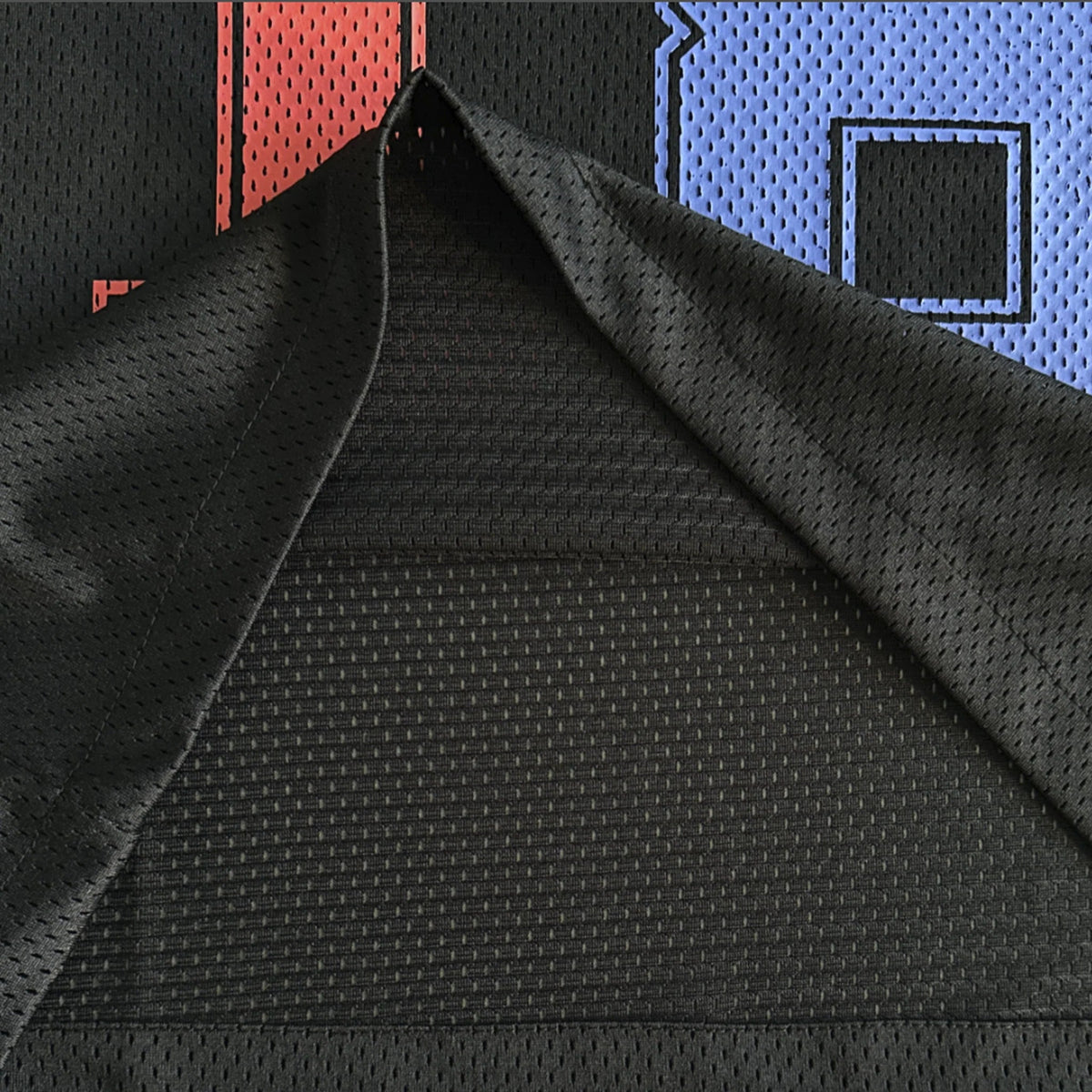 HMP MESH PANEL JERSEY (BLACK)