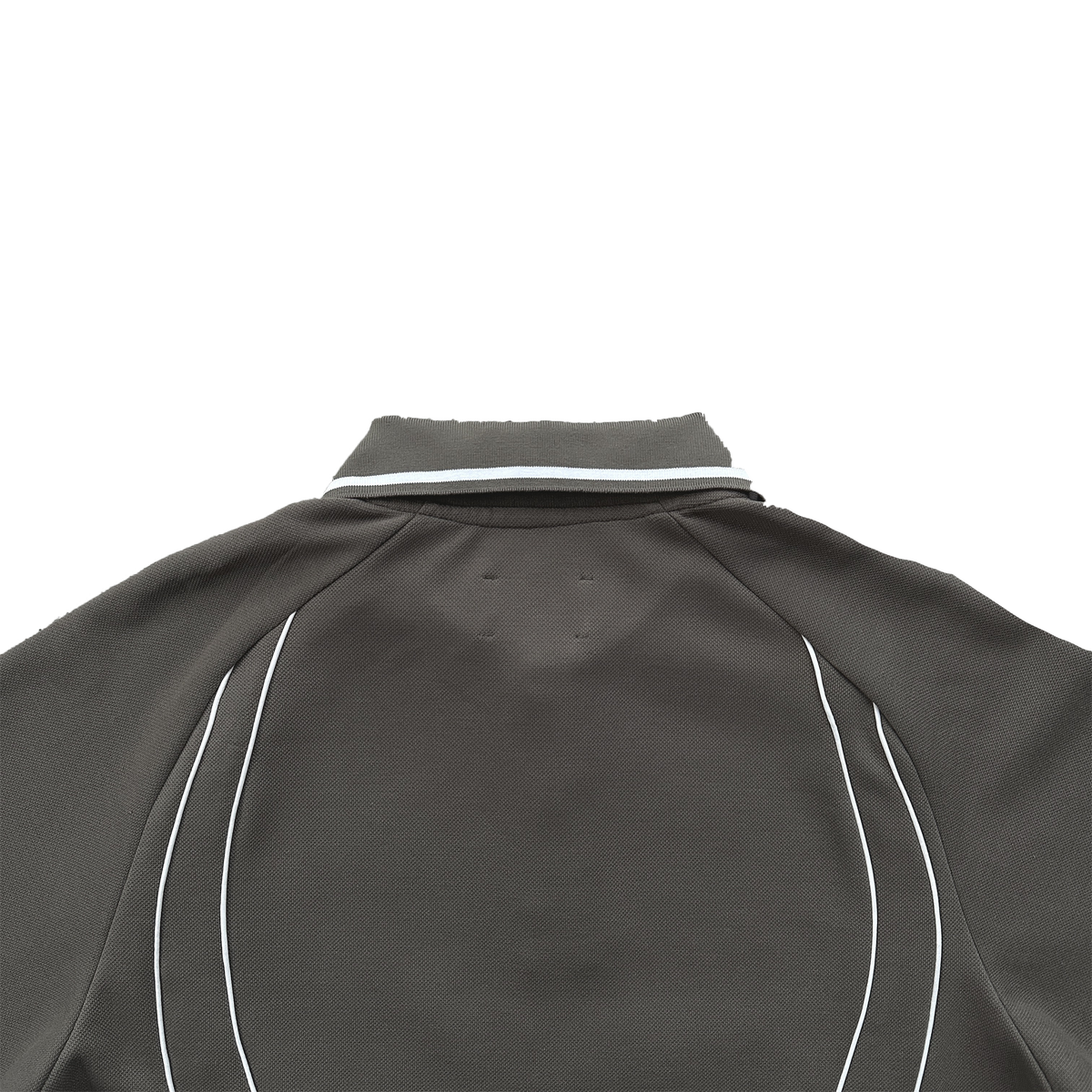 CORTEIZ PIPED POLO SHIRT (GREY)
