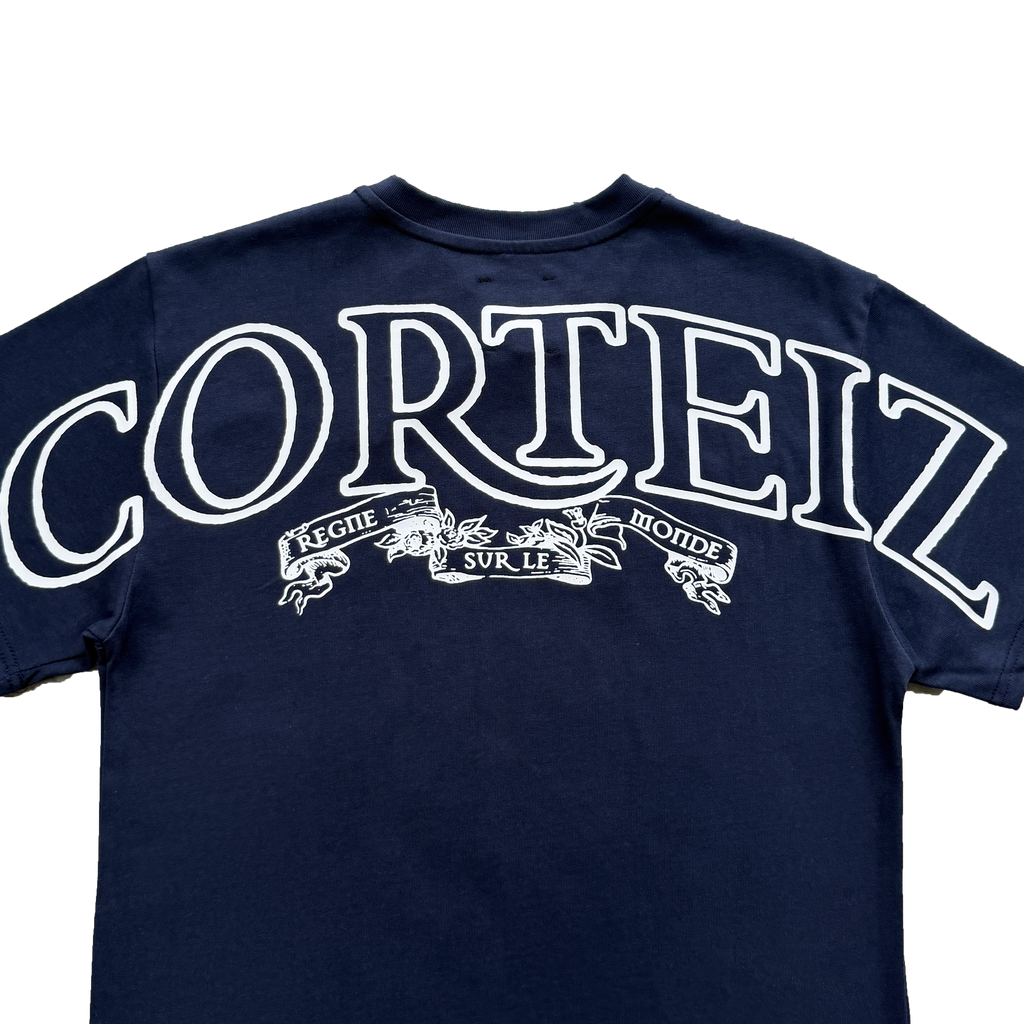 CORTEIZ ROYALE HEAVYWEIGHT TEE (NAVY)