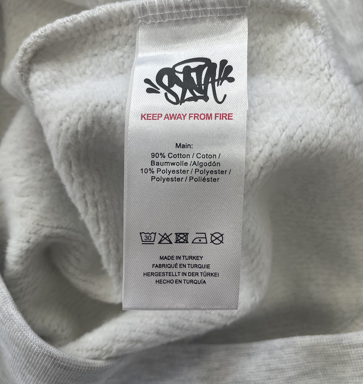 CORTEIZ COLLEGE CREW SWEATER (GREY)