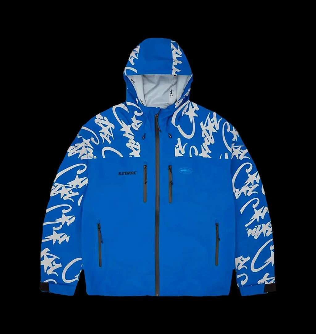 ELITEWORK WATERPROOF SHELL JACKET (BLUE)