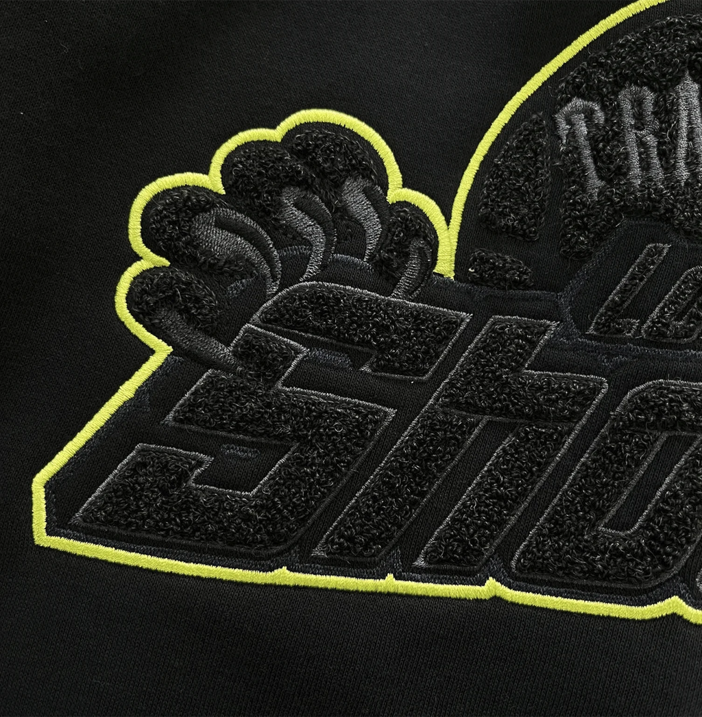 SHOOTERS HOODIE TRACKSUIT (BLACK/LIME)