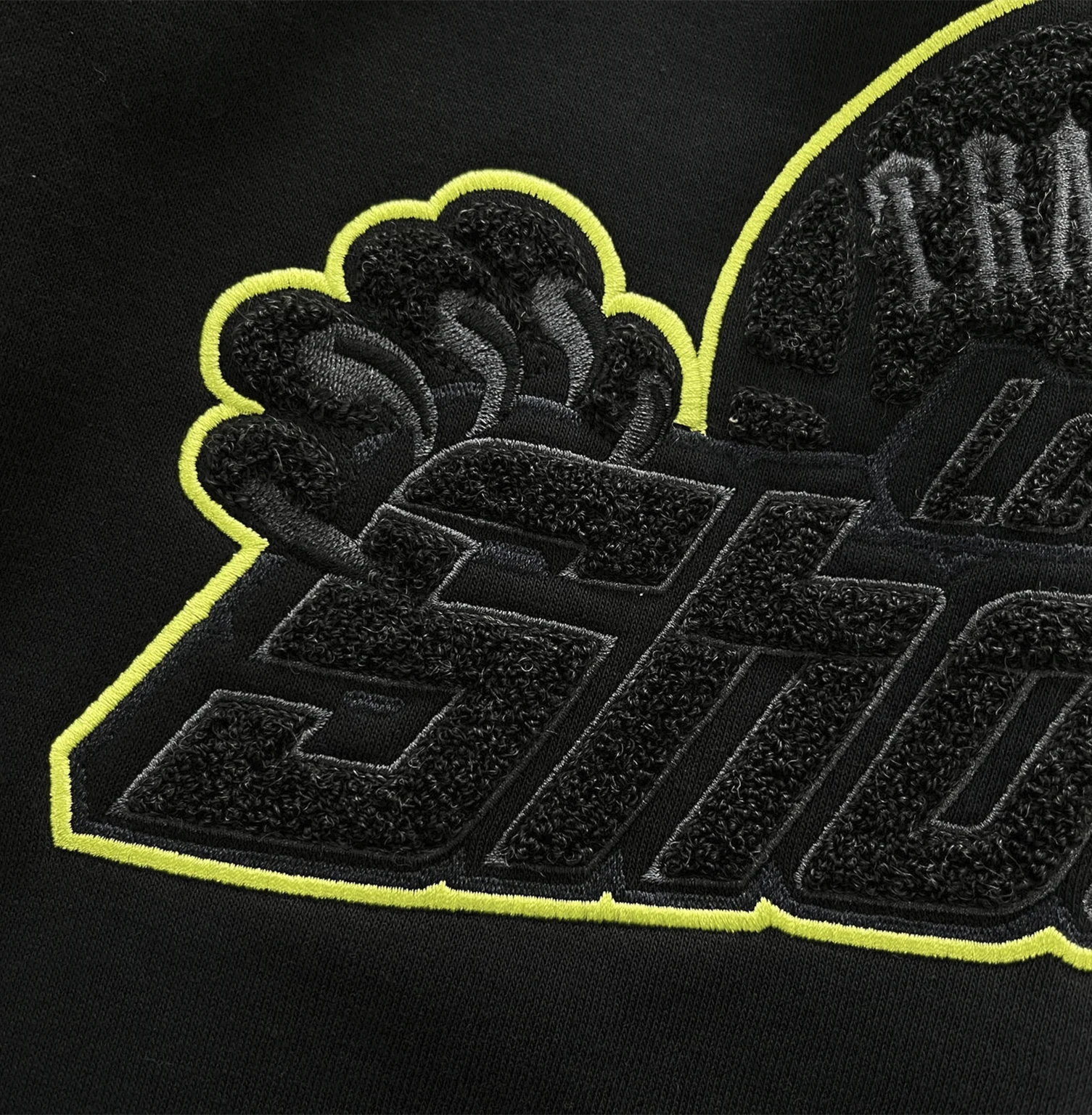 SHOOTERS HOODIE TRACKSUIT (BLACK/LIME)