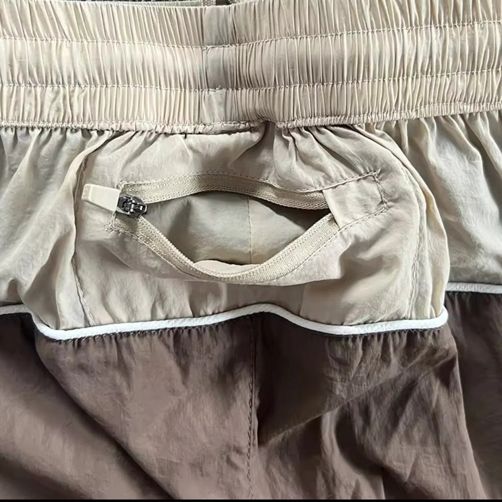SHELL TRACKSUIT (BROWN/BEIGE)