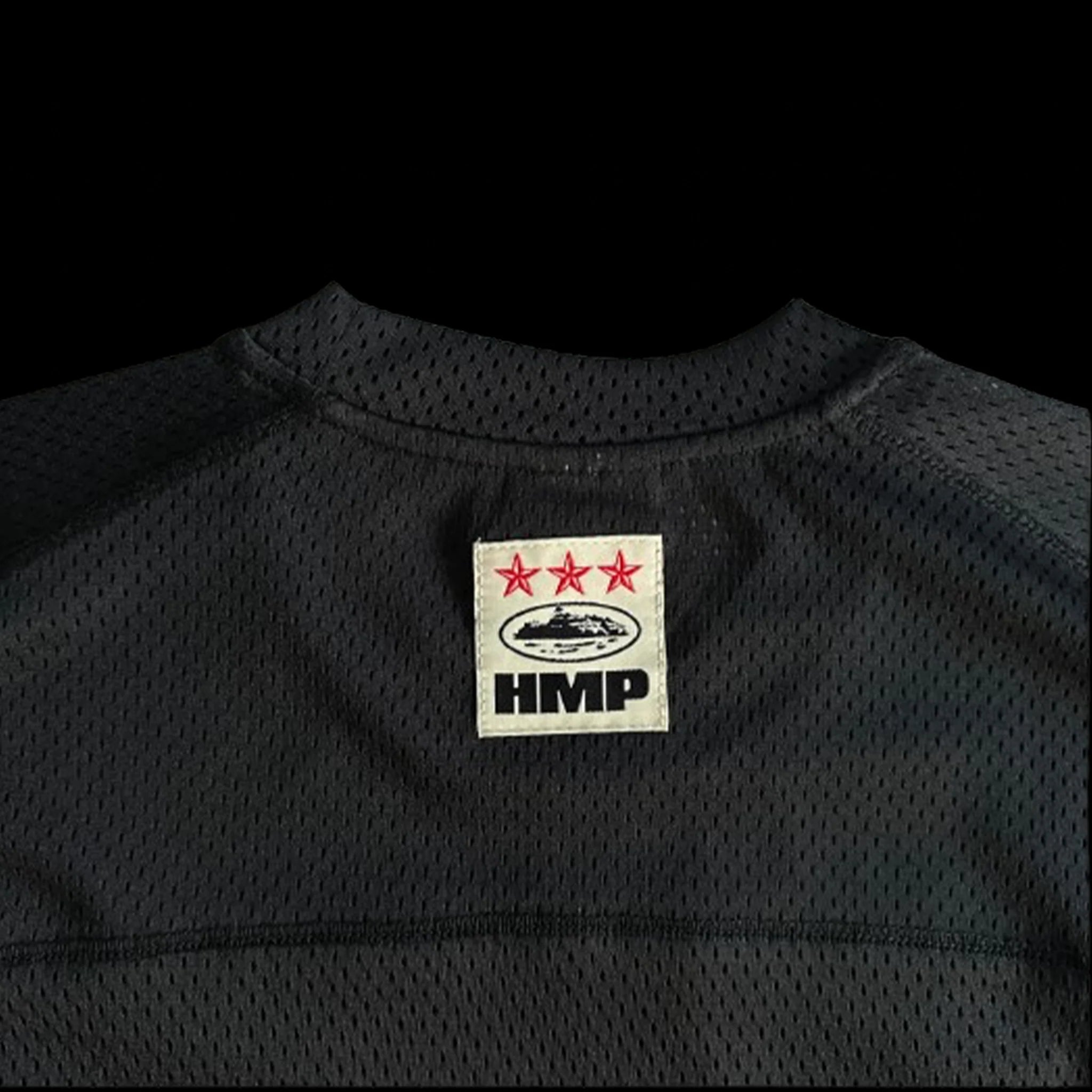 HMP MESH PANEL JERSEY (BLACK)