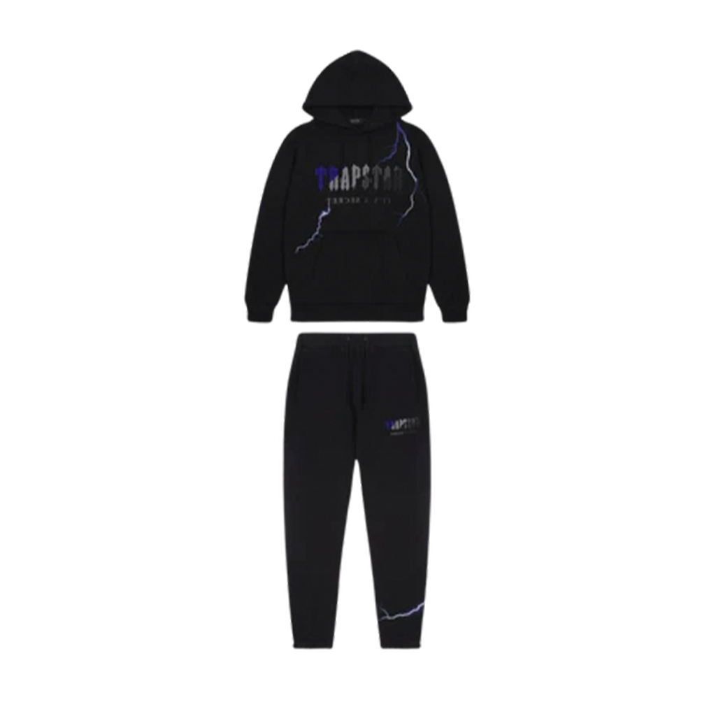 TRAPSTAR CHENILLE DECODED HOODIE TRACKSUIT (LIGHTNING EDITION)