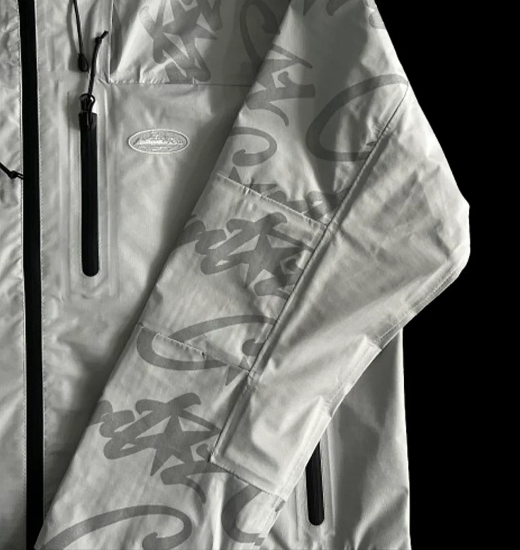 ELITEWORK WATERPROOF SHELL JACKET (PLATINUM)