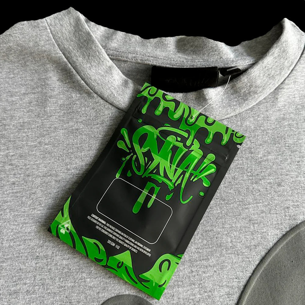 T-SHIRT & SHORTS LOGO SET (GREY)