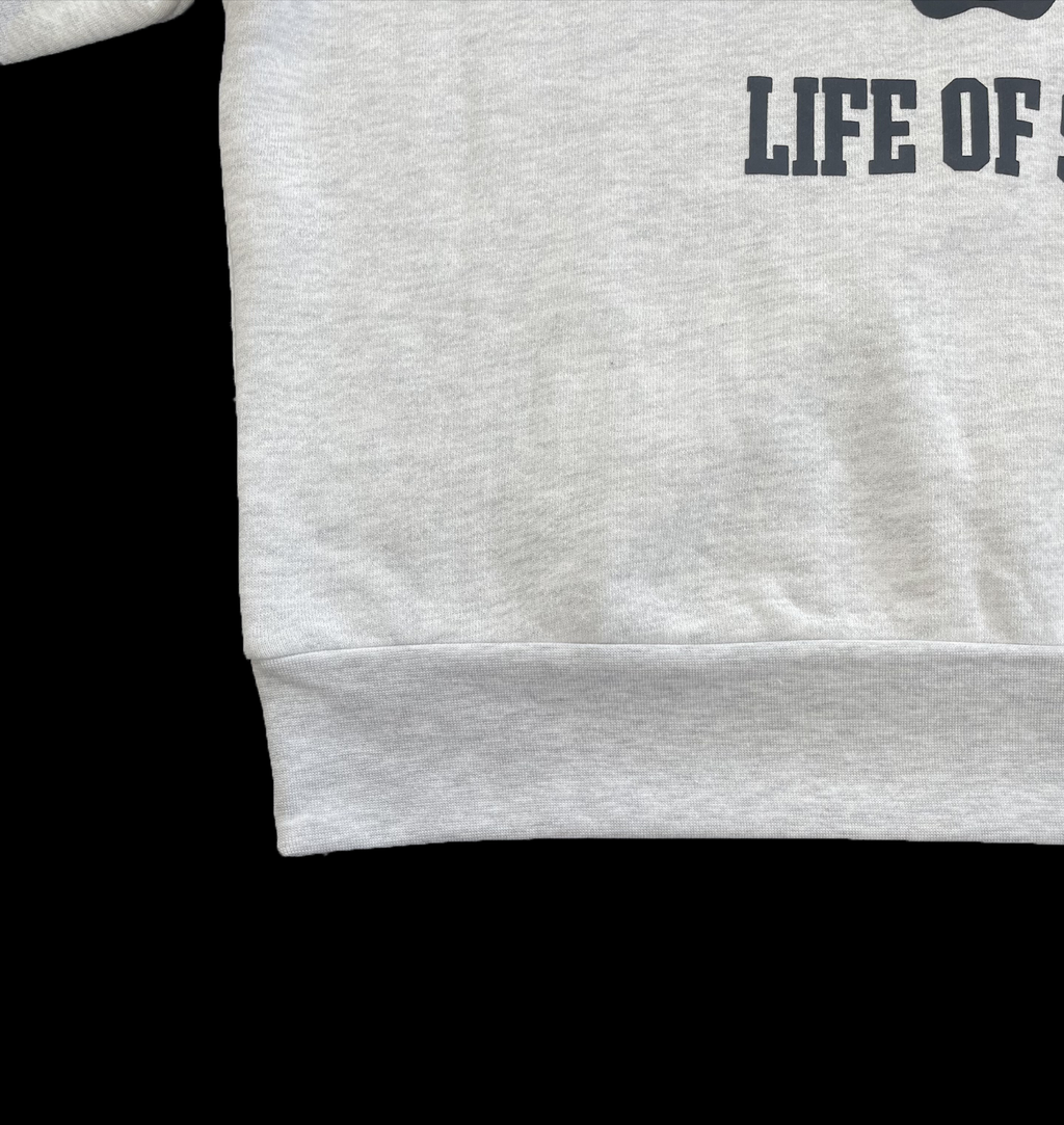 CORTEIZ COLLEGE CREW SWEATER (GREY)