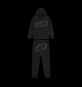 SHOOTERS HOODIE TRACKSUIT (BLACK/LIME)