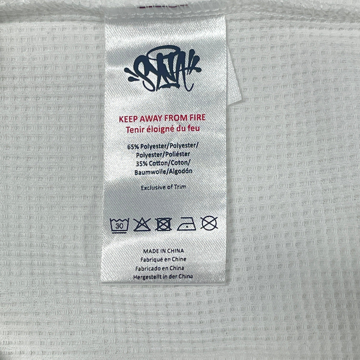SYNA LS WAFFLE TEE (WHITE)