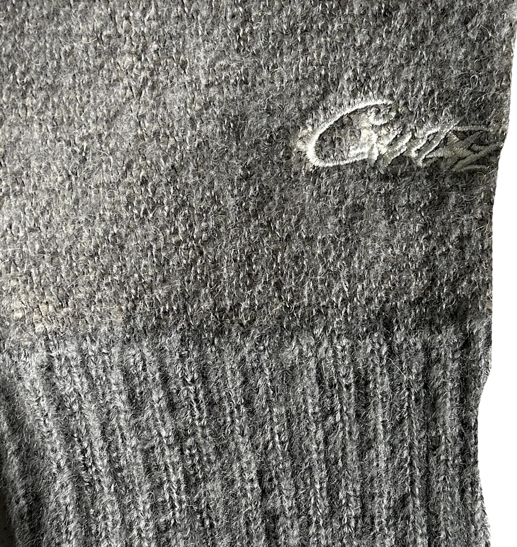 CORTEIZ C STAR GRADIENT MOHAIR KNIT SWEATER (GREY)