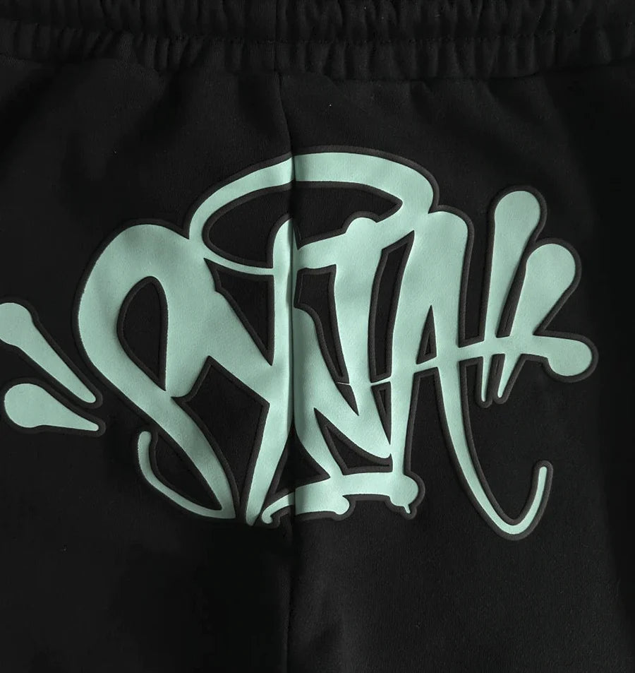 TRACKSUIT - (BLACK/BLUE)