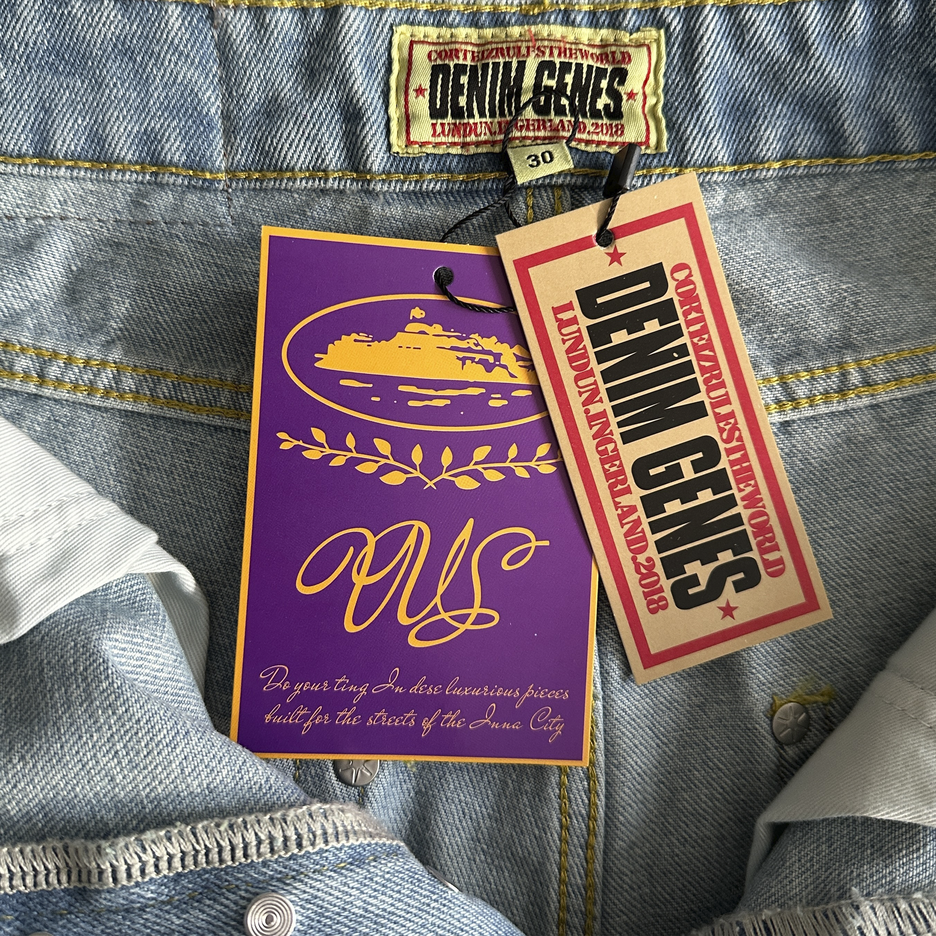 CORTEIZ CORTEIZ ALCATRAZ BAGGY JEANS