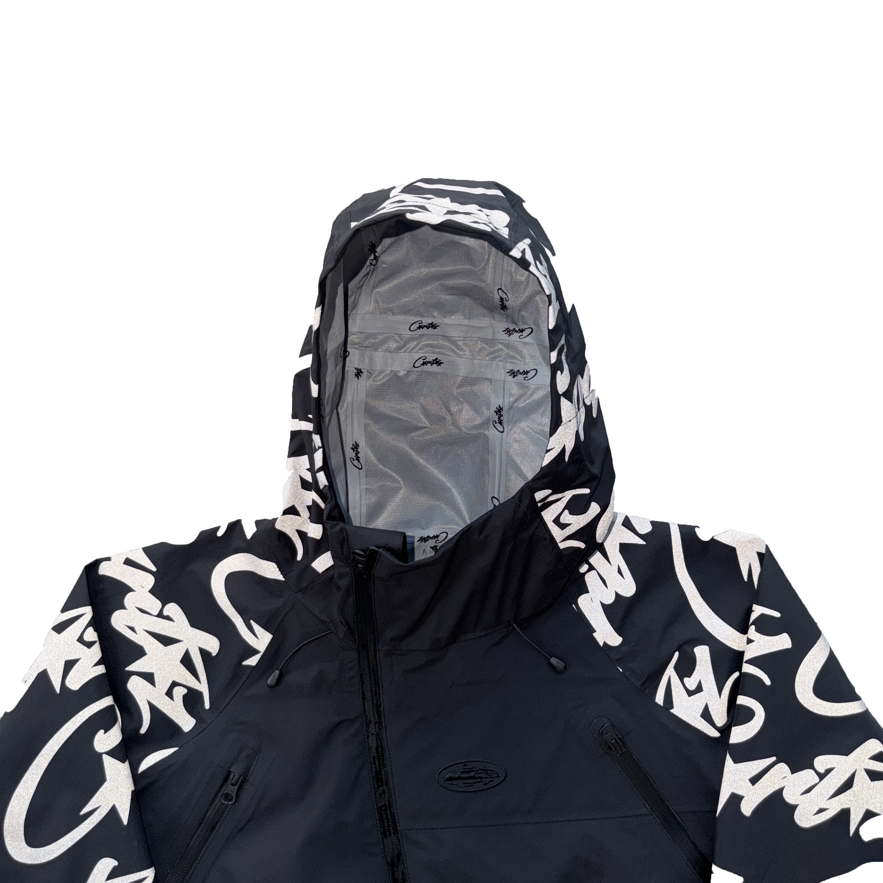 CORTEIZ ELITEWORK™ WATERPROOF SHELL JACKET V2 (BLACK)