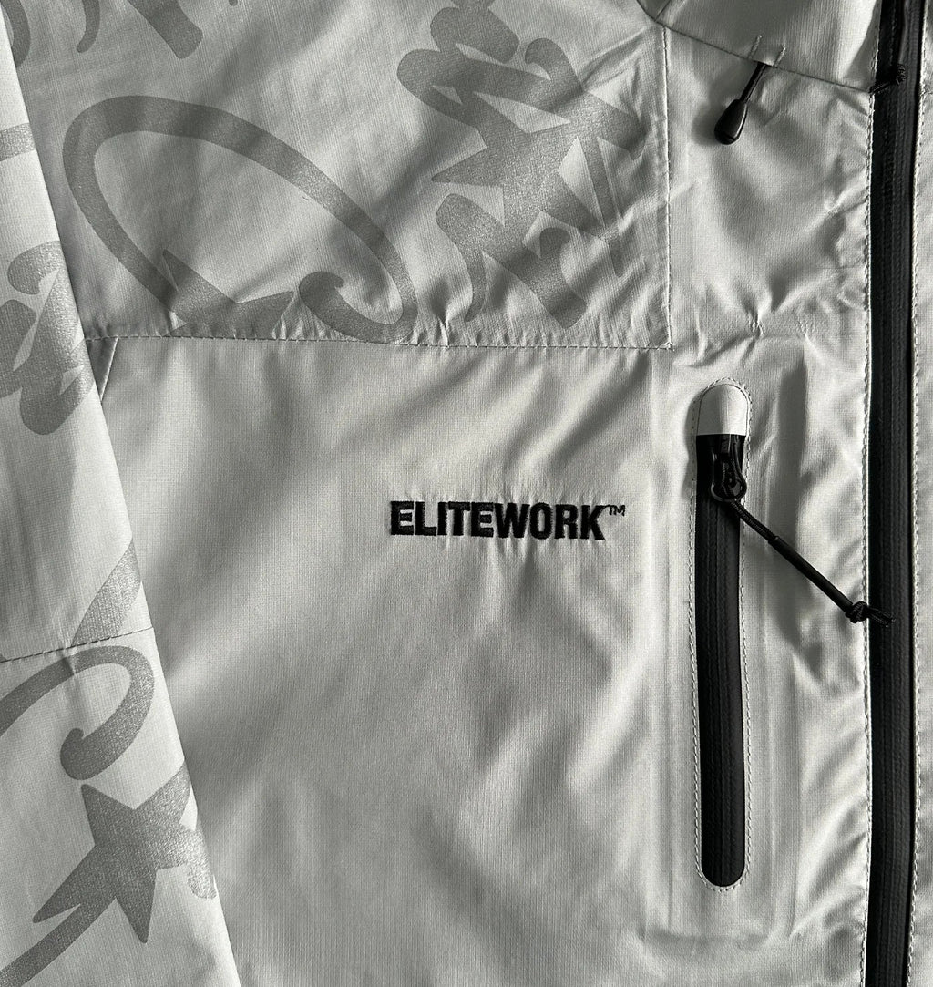 ELITEWORK WATERPROOF SHELL JACKET (PLATINUM)