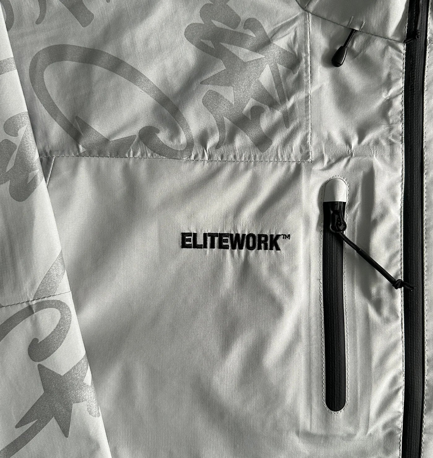 ELITEWORK WATERPROOF SHELL JACKET (PLATINUM)