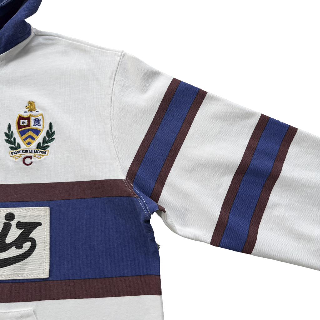 CORTEIZ WINGER HOODED RUGBY (OFF WHITE)