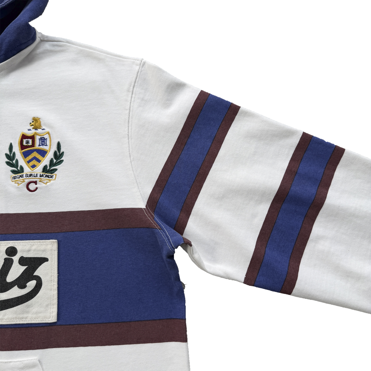 CORTEIZ WINGER HOODED RUGBY (OFF WHITE)